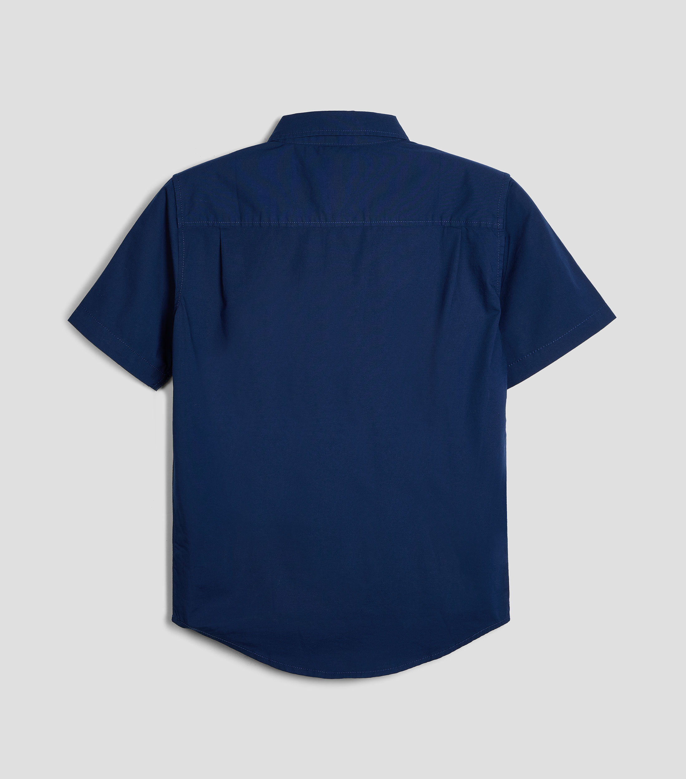 Camisa lisa manga corta Niño
